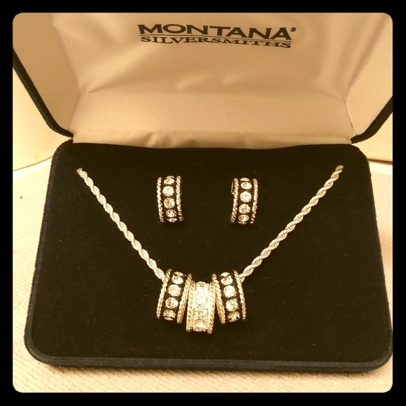 Montana Silversmiths Jewelry - Montana Silversmiths Necklace & Earring Set